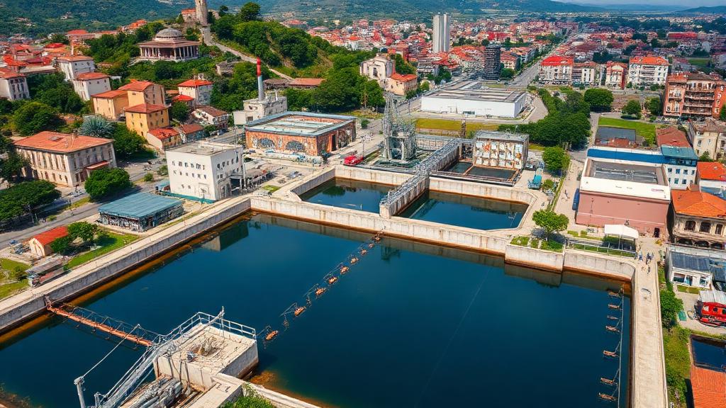industrial water reuse plant