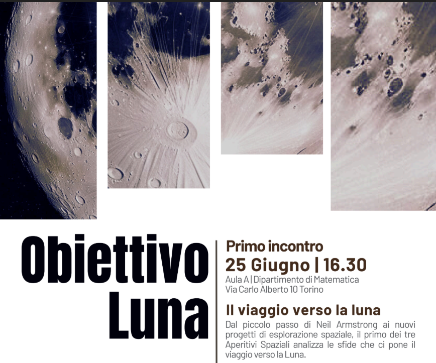 Aperitivi spaziali primo incontro aerospazio piattaforma scientifica Unito