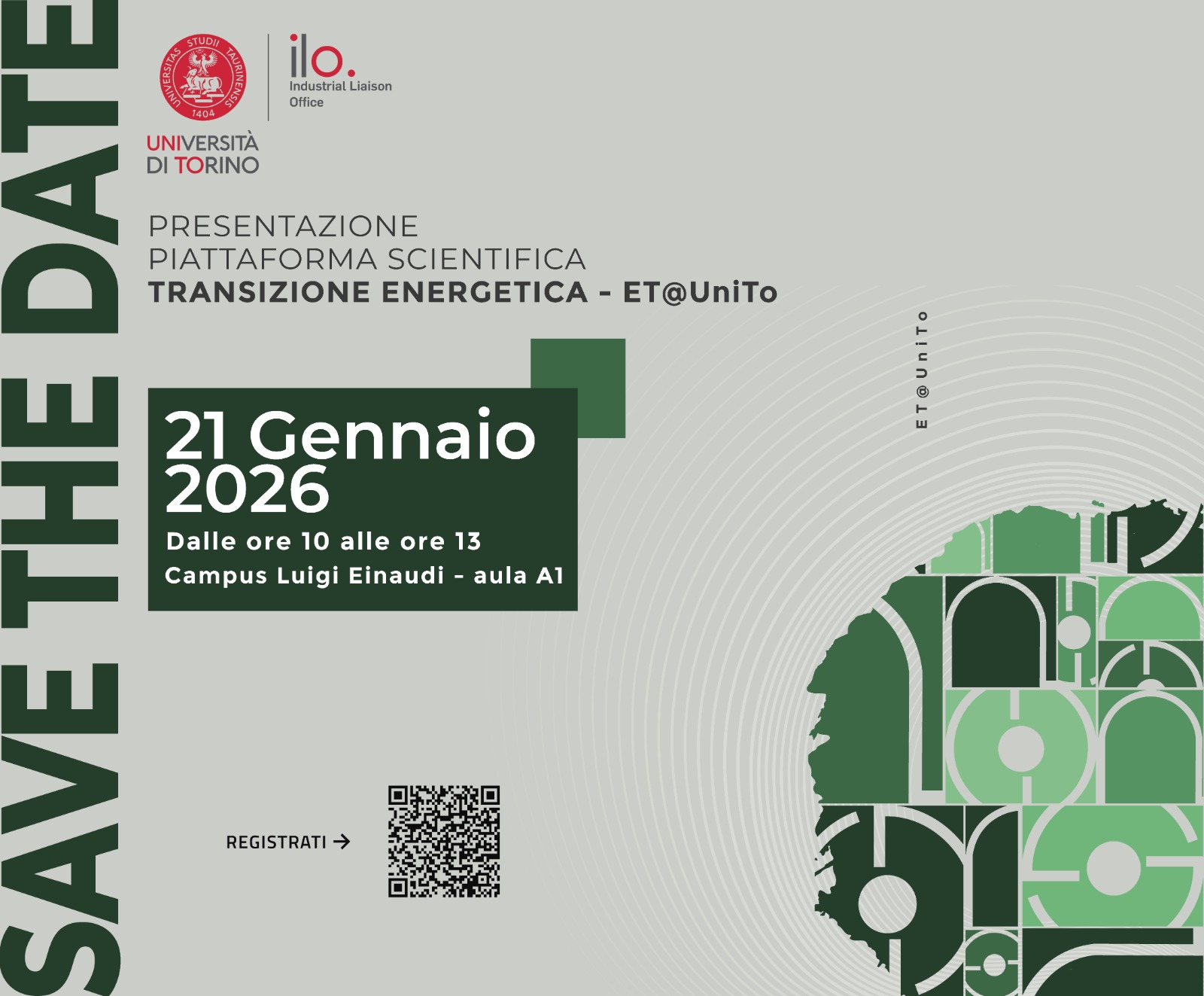 Energy transition presentation of the scientific platform